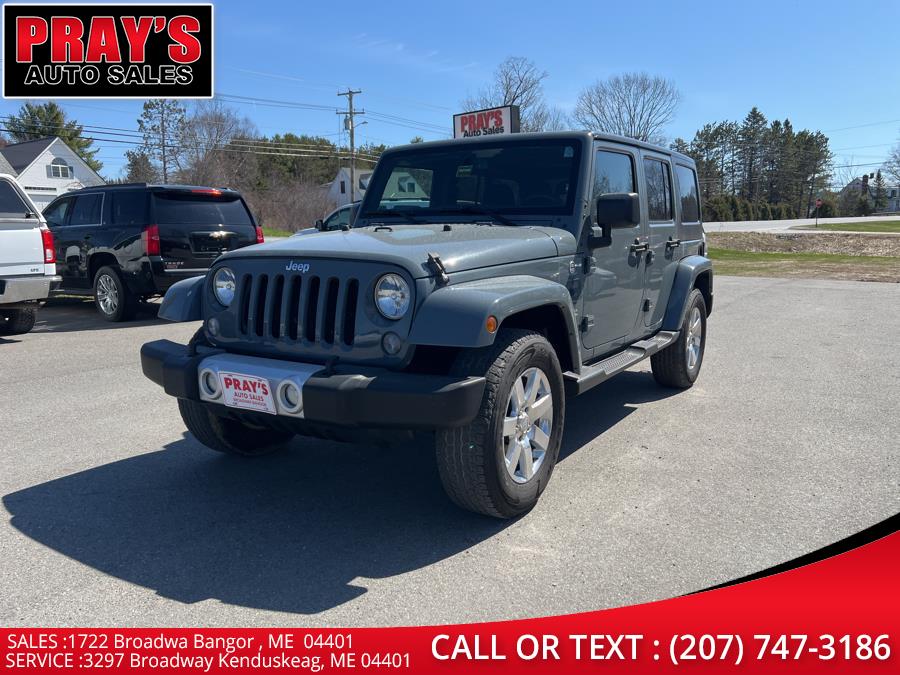 Used 2015 Jeep Wrangler Unlimited in Bangor , Maine | Pray's Auto Sales . Bangor , Maine