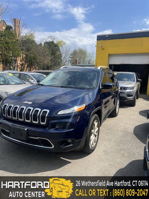 2015 Jeep Cherokee Limited 4x4 4dr SUV, available for sale in Hartford, Connecticut | Hartford Auto Center LLC. Hartford, Connecticut 2015 Jeep Cherokee Limited 4x4 4dr SUV, available for sale in Hartford, Connecticut | Hartford Auto Center LLC. Hartford, Connecticut