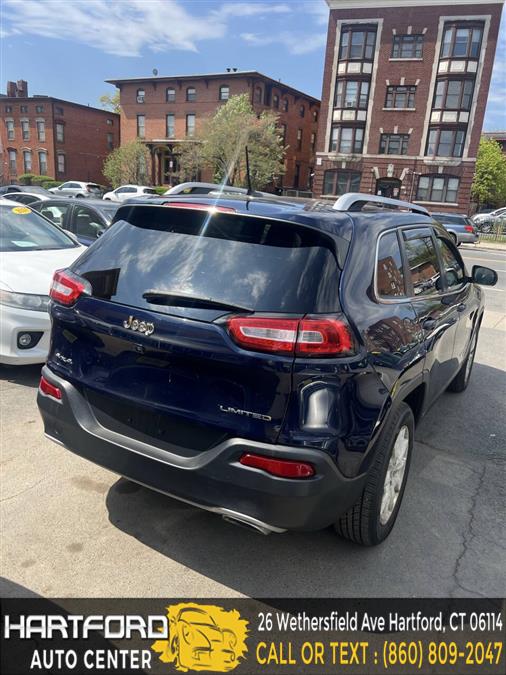 2015 Jeep Cherokee Limited 4x4 4dr SUV, available for sale in Hartford, Connecticut | Hartford Auto Center LLC. Hartford, Connecticut 2015 Jeep Cherokee Limited 4x4 4dr SUV, available for sale in Hartford, Connecticut | Hartford Auto Center LLC. Hartford, Connecticut