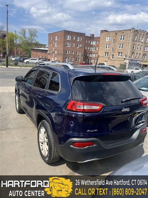 2015 Jeep Cherokee Limited 4x4 4dr SUV, available for sale in Hartford, Connecticut | Hartford Auto Center LLC. Hartford, Connecticut 2015 Jeep Cherokee Limited 4x4 4dr SUV, available for sale in Hartford, Connecticut | Hartford Auto Center LLC. Hartford, Connecticut