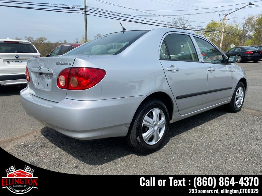 2005 Toyota Corolla 4dr Sdn CE Auto (Natl), available for sale in Ellington, Connecticut | Ellington Automotive LLC. Ellington, Connecticut 2005 Toyota Corolla 4dr Sdn CE Auto (Natl), available for sale in Ellington, Connecticut | Ellington Automotive LLC. Ellington, Connecticut