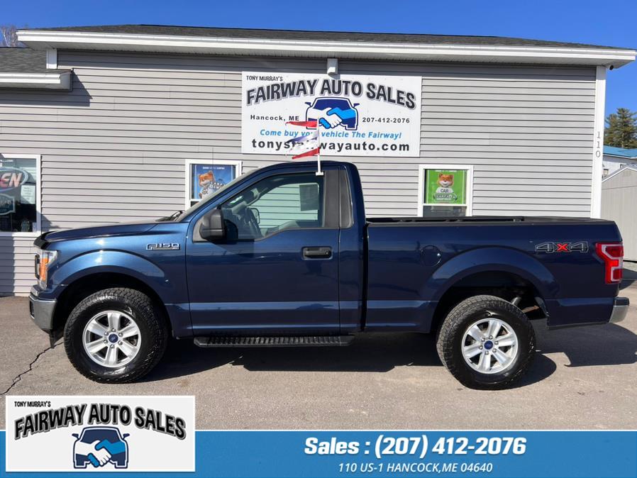 2018 Ford F-150 XL 4WD Reg Cab 6.5'' Box, available for sale in Hancock, Maine | Fairway Auto Sales. Hancock, Maine 2018 Ford F-150 XL 4WD Reg Cab 6.5'' Box, available for sale in Hancock, Maine | Fairway Auto Sales. Hancock, Maine