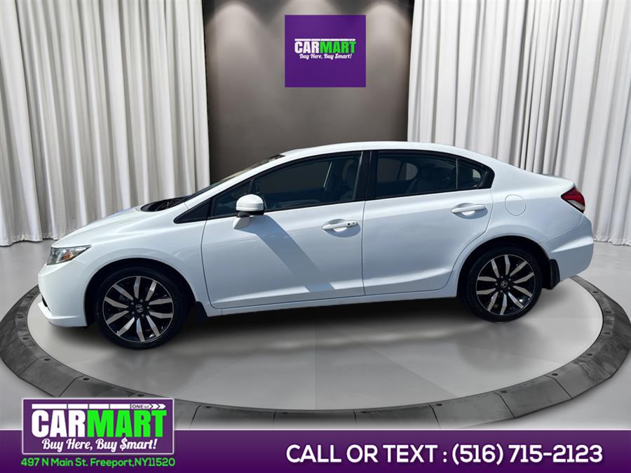 2015 Honda Civic Sedan 4dr CVT EX-L w/Navi, available for sale in Freeport, New York | Carmart One LLC. Freeport, New York 2015 Honda Civic Sedan 4dr CVT EX-L w/Navi, available for sale in Freeport, New York | Carmart One LLC. Freeport, New York