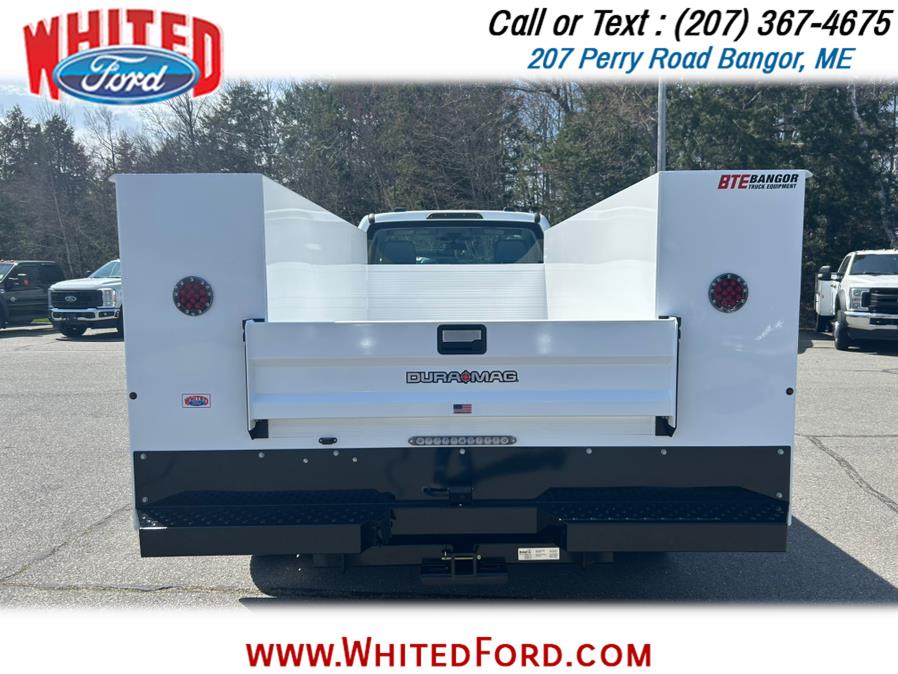 2025 Ford Super Duty F-550 DRW XL 4WD Reg Cab 145" WB 60" CA Service Body Truck, available for sale in Bangor, Maine | Whited Ford. Bangor, Maine 2025 Ford Super Duty F-550 DRW XL 4WD Reg Cab 145" WB 60" CA Service Body Truck, available for sale in Bangor, Maine | Whited Ford. Bangor, Maine