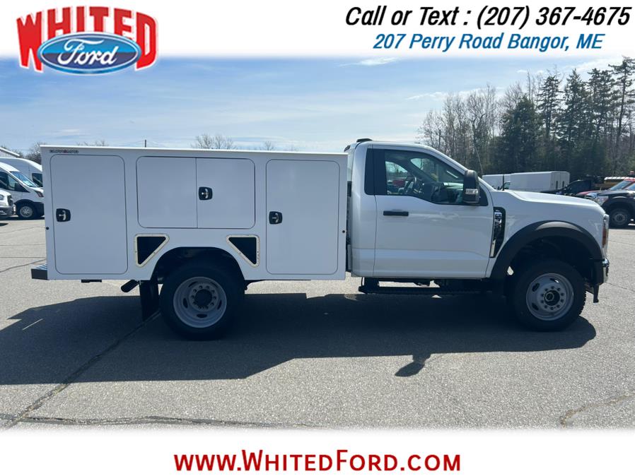 2025 Ford Super Duty F-550 DRW XL 4WD Reg Cab 145" WB 60" CA Service Body Truck, available for sale in Bangor, Maine | Whited Ford. Bangor, Maine 2025 Ford Super Duty F-550 DRW XL 4WD Reg Cab 145" WB 60" CA Service Body Truck, available for sale in Bangor, Maine | Whited Ford. Bangor, Maine