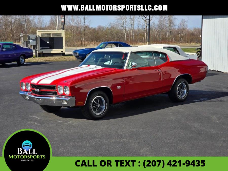 1970 Chevrolet Chevelle SS 396, available for sale in Brewer, Maine | Ball Motorsports LLC. Brewer, Maine 1970 Chevrolet Chevelle SS 396, available for sale in Brewer, Maine | Ball Motorsports LLC. Brewer, Maine