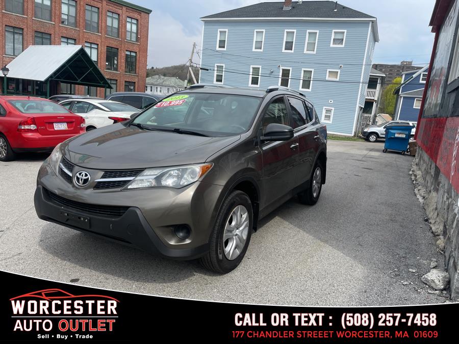 2013 Toyota RAV4 AWD 4dr LE (Natl), available for sale in Worcester, Massachusetts | Worcester Auto Outlet LLC. Worcester, Massachusetts 2013 Toyota RAV4 AWD 4dr LE (Natl), available for sale in Worcester, Massachusetts | Worcester Auto Outlet LLC. Worcester, Massachusetts