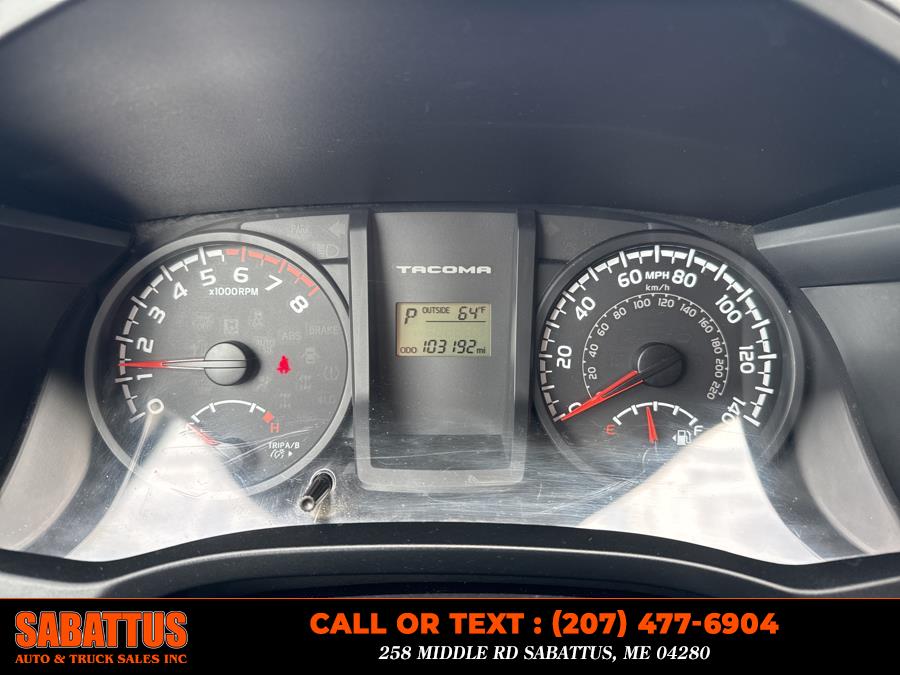 2016 Toyota Tacoma 4WD Access Cab I4 AT SR (Natl), available for sale in Sabattus, Maine | Sabattus Auto and Truck Sales Inc. Sabattus, Maine 2016 Toyota Tacoma 4WD Access Cab I4 AT SR (Natl), available for sale in Sabattus, Maine | Sabattus Auto and Truck Sales Inc. Sabattus, Maine