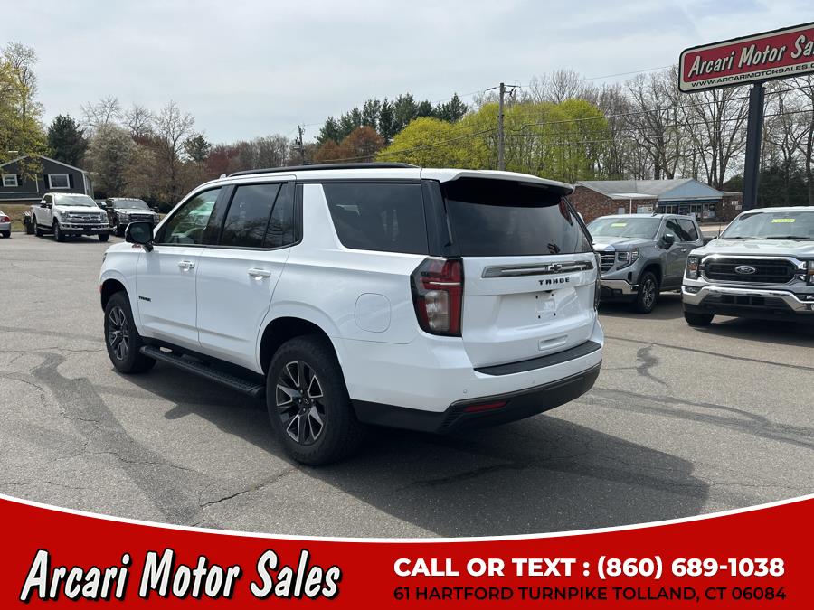 2021 Chevrolet Tahoe 4WD 4dr Z71, available for sale in Tolland, Connecticut | Arcari Motor Sales. Tolland, Connecticut 2021 Chevrolet Tahoe 4WD 4dr Z71, available for sale in Tolland, Connecticut | Arcari Motor Sales. Tolland, Connecticut