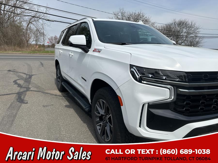 2021 Chevrolet Tahoe 4WD 4dr Z71, available for sale in Tolland, Connecticut | Arcari Motor Sales. Tolland, Connecticut 2021 Chevrolet Tahoe 4WD 4dr Z71, available for sale in Tolland, Connecticut | Arcari Motor Sales. Tolland, Connecticut