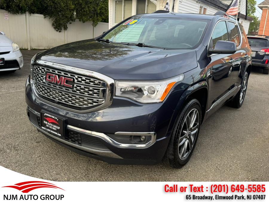 2018 GMC Acadia AWD 4dr Denali, available for sale in Elmwood Park, New Jersey | NJM Auto Group. Elmwood Park, New Jersey 2018 GMC Acadia AWD 4dr Denali, available for sale in Elmwood Park, New Jersey | NJM Auto Group. Elmwood Park, New Jersey