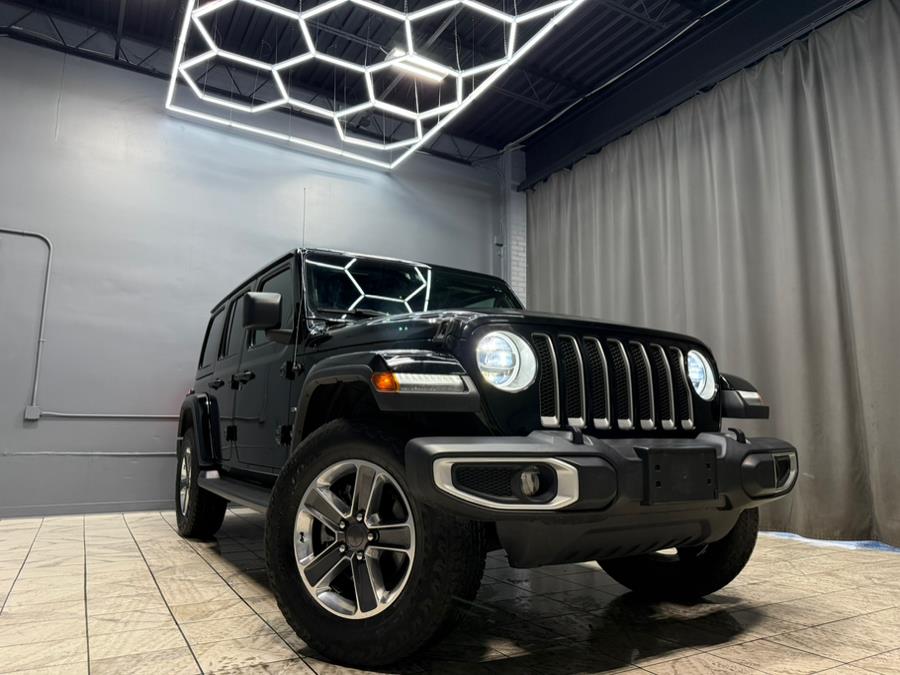 2020 Jeep Wrangler Unlimited Sahara 4x4, available for sale in Hillside, New Jersey | Euro Lux Auto. Hillside, New Jersey