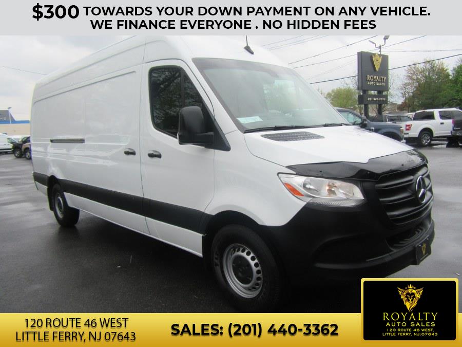2021 Mercedes-Benz Sprinter Cargo Van 2500 High Roof I4 Gas 170" RWD, available for sale in Little Ferry, New Jersey | Royalty Auto Sales. Little Ferry, New Jersey 2021 Mercedes-Benz Sprinter Cargo Van 2500 High Roof I4 Gas 170" RWD, available for sale in Little Ferry, New Jersey | Royalty Auto Sales. Little Ferry, New Jersey