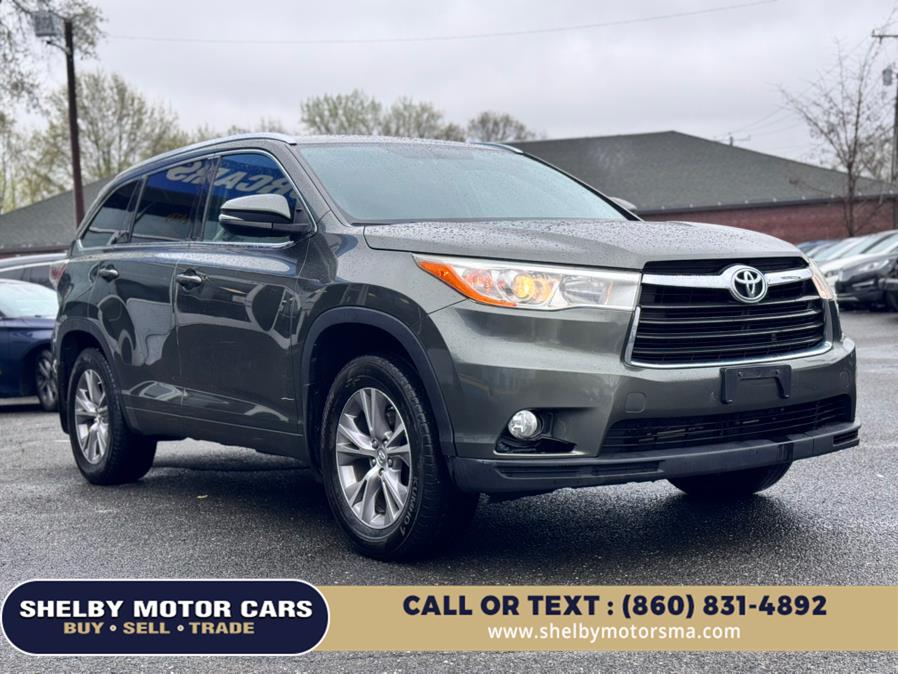 2014 Toyota Highlander AWD 4dr V6 XLE (Natl), available for sale in Springfield, Massachusetts | Shelby Motor Cars. Springfield, Massachusetts 2014 Toyota Highlander AWD 4dr V6 XLE (Natl), available for sale in Springfield, Massachusetts | Shelby Motor Cars. Springfield, Massachusetts