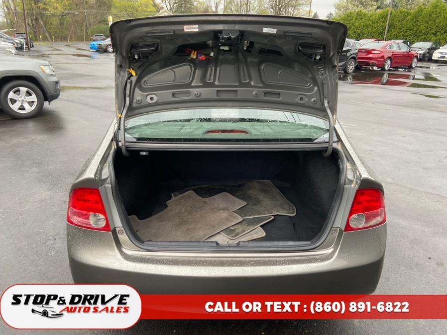 2008 Honda Civic Sdn 4dr Auto LX, available for sale in East Windsor, Connecticut | Stop & Drive Auto Sales. East Windsor, Connecticut 2008 Honda Civic Sdn 4dr Auto LX, available for sale in East Windsor, Connecticut | Stop & Drive Auto Sales. East Windsor, Connecticut