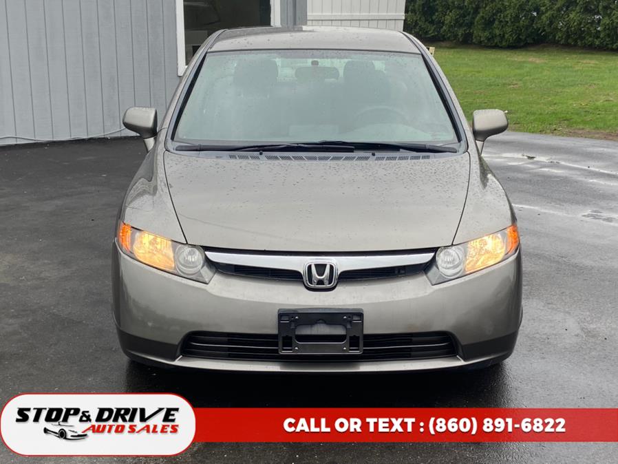 2008 Honda Civic Sdn 4dr Auto LX, available for sale in East Windsor, Connecticut | Stop & Drive Auto Sales. East Windsor, Connecticut 2008 Honda Civic Sdn 4dr Auto LX, available for sale in East Windsor, Connecticut | Stop & Drive Auto Sales. East Windsor, Connecticut