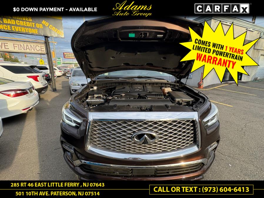 2019 INFINITI QX80 LUXE AWD, available for sale in Paterson, New Jersey | Adams Auto Group. Paterson, New Jersey 2019 INFINITI QX80 LUXE AWD, available for sale in Paterson, New Jersey | Adams Auto Group. Paterson, New Jersey