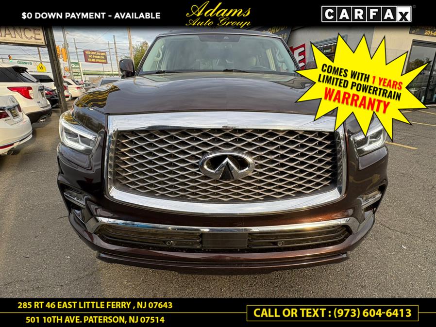 2019 INFINITI QX80 LUXE AWD, available for sale in Paterson, New Jersey | Adams Auto Group. Paterson, New Jersey 2019 INFINITI QX80 LUXE AWD, available for sale in Paterson, New Jersey | Adams Auto Group. Paterson, New Jersey