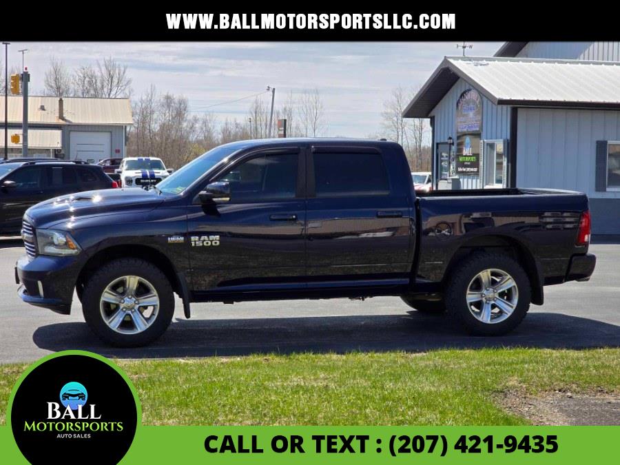 2016 Ram 1500 4WD Crew Cab 140.5" Sport, available for sale in Brewer, Maine | Ball Motorsports LLC. Brewer, Maine 2016 Ram 1500 4WD Crew Cab 140.5" Sport, available for sale in Brewer, Maine | Ball Motorsports LLC. Brewer, Maine