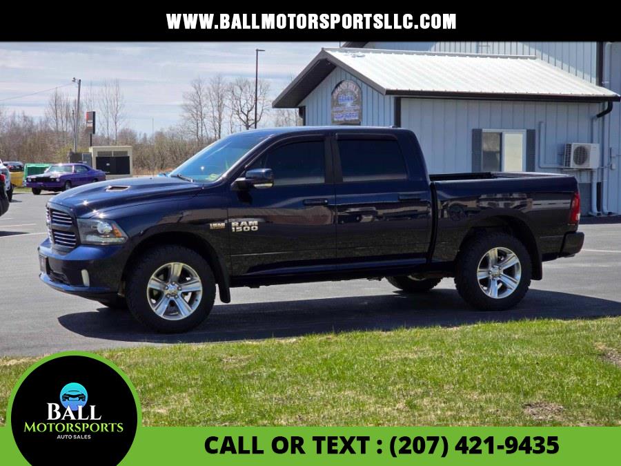 2016 Ram 1500 4WD Crew Cab 140.5" Sport, available for sale in Brewer, Maine | Ball Motorsports LLC. Brewer, Maine 2016 Ram 1500 4WD Crew Cab 140.5" Sport, available for sale in Brewer, Maine | Ball Motorsports LLC. Brewer, Maine