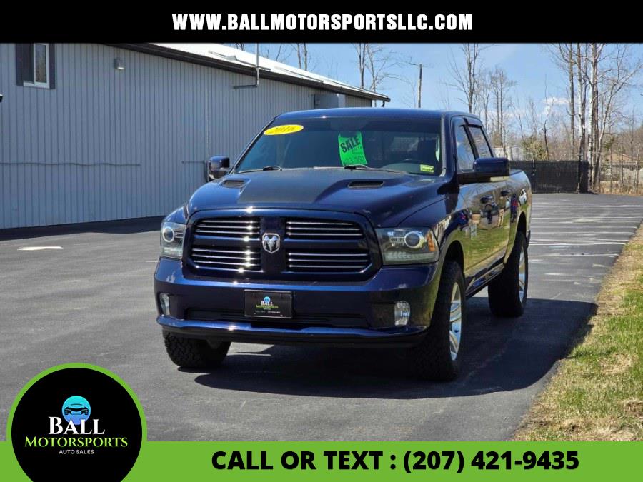 2016 Ram 1500 4WD Crew Cab 140.5" Sport, available for sale in Brewer, Maine | Ball Motorsports LLC. Brewer, Maine 2016 Ram 1500 4WD Crew Cab 140.5" Sport, available for sale in Brewer, Maine | Ball Motorsports LLC. Brewer, Maine