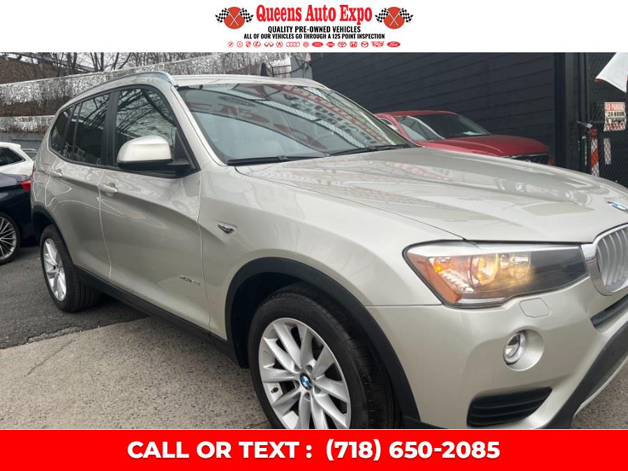 2017 BMW X3 xDrive28i Sports Activity Vehicle, available for sale in Woodside, New York | Queens Auto Expo. Woodside, New York 2017 BMW X3 xDrive28i Sports Activity Vehicle, available for sale in Woodside, New York | Queens Auto Expo. Woodside, New York