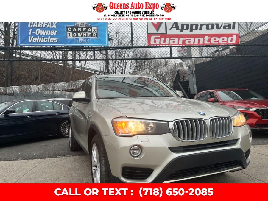 2017 BMW X3 xDrive28i Sports Activity Vehicle, available for sale in Woodside, New York | Queens Auto Expo. Woodside, New York 2017 BMW X3 xDrive28i Sports Activity Vehicle, available for sale in Woodside, New York | Queens Auto Expo. Woodside, New York