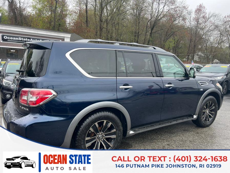 2017 Nissan Armada 4x4 Platinum, available for sale in Johnston, Rhode Island | Ocean State Auto Sales. Johnston, Rhode Island 2017 Nissan Armada 4x4 Platinum, available for sale in Johnston, Rhode Island | Ocean State Auto Sales. Johnston, Rhode Island