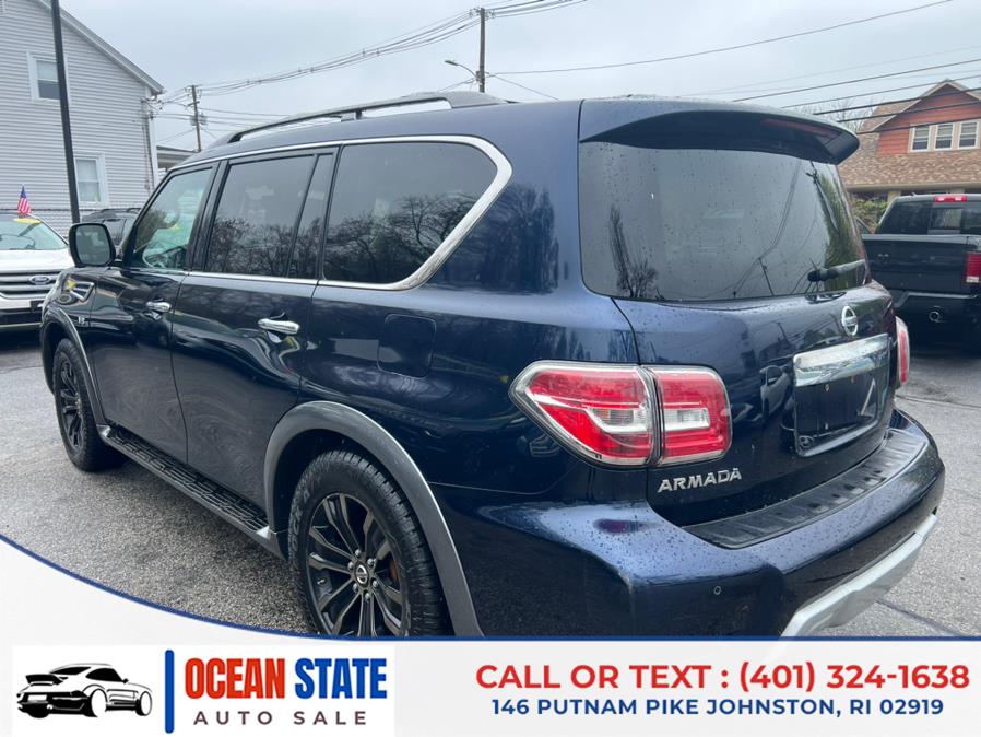 2017 Nissan Armada 4x4 Platinum, available for sale in Johnston, Rhode Island | Ocean State Auto Sales. Johnston, Rhode Island 2017 Nissan Armada 4x4 Platinum, available for sale in Johnston, Rhode Island | Ocean State Auto Sales. Johnston, Rhode Island
