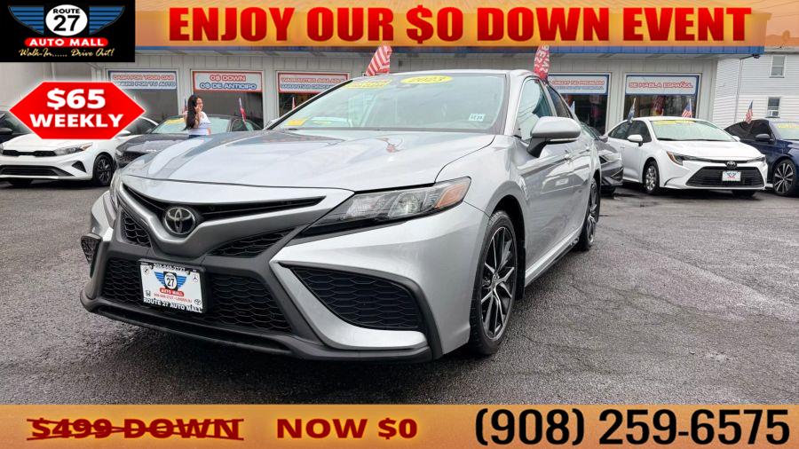 2023 Toyota Camry SE Sedan 4D, available for sale in Linden, New Jersey | Route 27 Auto Mall. Linden, New Jersey