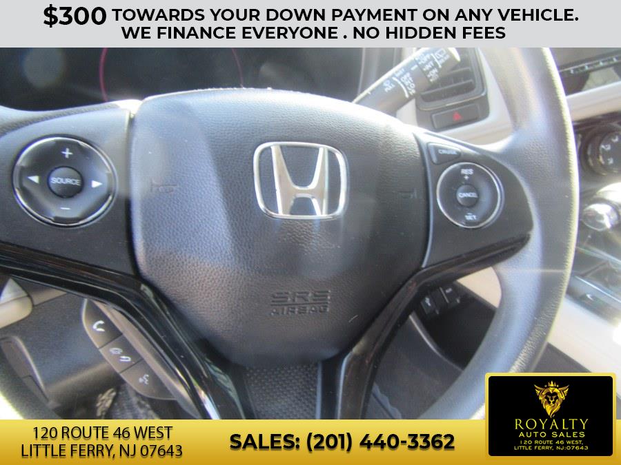 2016 Honda HR-V AWD 4dr CVT LX, available for sale in Little Ferry, New Jersey | Royalty Auto Sales. Little Ferry, New Jersey 2016 Honda HR-V AWD 4dr CVT LX, available for sale in Little Ferry, New Jersey | Royalty Auto Sales. Little Ferry, New Jersey