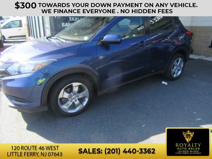 2016 Honda HR-V AWD 4dr CVT LX, available for sale in Little Ferry, New Jersey | Royalty Auto Sales. Little Ferry, New Jersey 2016 Honda HR-V AWD 4dr CVT LX, available for sale in Little Ferry, New Jersey | Royalty Auto Sales. Little Ferry, New Jersey