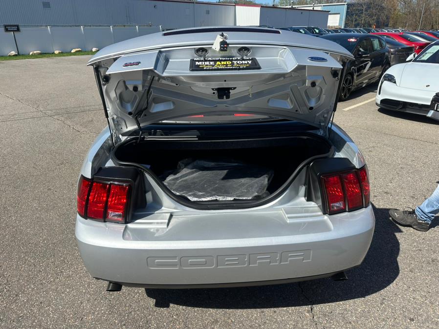2003 Ford Mustang 2dr Conv SVT Cobra 10th Anniv, available for sale in South Windsor, Connecticut | Mike And Tony Auto Sales, Inc. South Windsor, Connecticut 2003 Ford Mustang 2dr Conv SVT Cobra 10th Anniv, available for sale in South Windsor, Connecticut | Mike And Tony Auto Sales, Inc. South Windsor, Connecticut