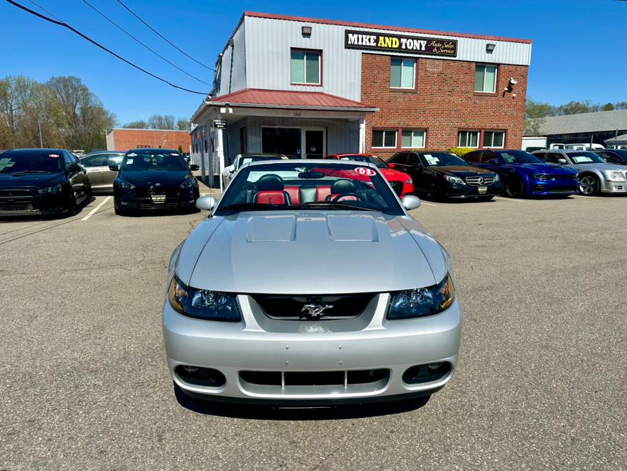 2003 Ford Mustang 2dr Conv SVT Cobra 10th Anniv, available for sale in South Windsor, Connecticut | Mike And Tony Auto Sales, Inc. South Windsor, Connecticut 2003 Ford Mustang 2dr Conv SVT Cobra 10th Anniv, available for sale in South Windsor, Connecticut | Mike And Tony Auto Sales, Inc. South Windsor, Connecticut