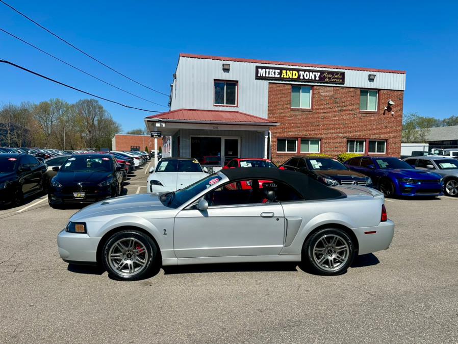 2003 Ford Mustang 2dr Conv SVT Cobra 10th Anniv, available for sale in South Windsor, Connecticut | Mike And Tony Auto Sales, Inc. South Windsor, Connecticut 2003 Ford Mustang 2dr Conv SVT Cobra 10th Anniv, available for sale in South Windsor, Connecticut | Mike And Tony Auto Sales, Inc. South Windsor, Connecticut