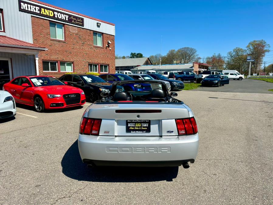 2003 Ford Mustang 2dr Conv SVT Cobra 10th Anniv, available for sale in South Windsor, Connecticut | Mike And Tony Auto Sales, Inc. South Windsor, Connecticut 2003 Ford Mustang 2dr Conv SVT Cobra 10th Anniv, available for sale in South Windsor, Connecticut | Mike And Tony Auto Sales, Inc. South Windsor, Connecticut