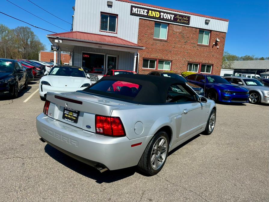 2003 Ford Mustang 2dr Conv SVT Cobra 10th Anniv, available for sale in South Windsor, Connecticut | Mike And Tony Auto Sales, Inc. South Windsor, Connecticut 2003 Ford Mustang 2dr Conv SVT Cobra 10th Anniv, available for sale in South Windsor, Connecticut | Mike And Tony Auto Sales, Inc. South Windsor, Connecticut