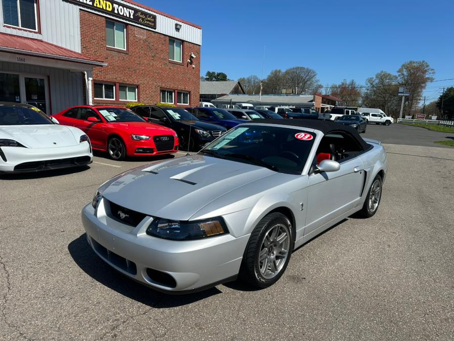 2003 Ford Mustang 2dr Conv SVT Cobra 10th Anniv, available for sale in South Windsor, Connecticut | Mike And Tony Auto Sales, Inc. South Windsor, Connecticut 2003 Ford Mustang 2dr Conv SVT Cobra 10th Anniv, available for sale in South Windsor, Connecticut | Mike And Tony Auto Sales, Inc. South Windsor, Connecticut