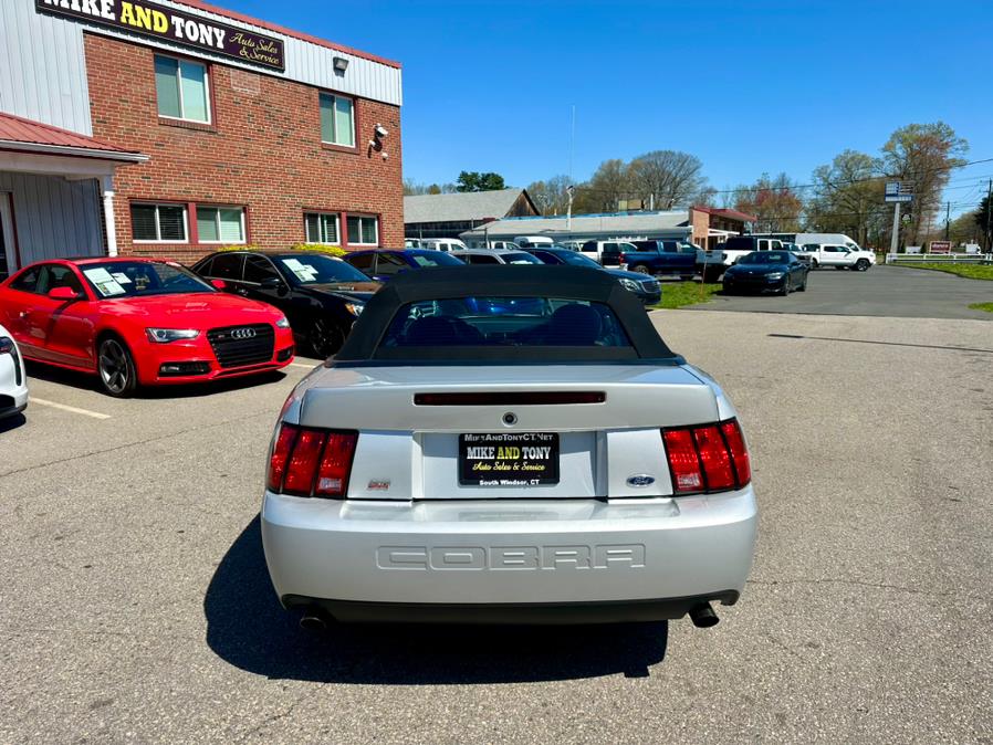 2003 Ford Mustang 2dr Conv SVT Cobra 10th Anniv, available for sale in South Windsor, Connecticut | Mike And Tony Auto Sales, Inc. South Windsor, Connecticut 2003 Ford Mustang 2dr Conv SVT Cobra 10th Anniv, available for sale in South Windsor, Connecticut | Mike And Tony Auto Sales, Inc. South Windsor, Connecticut