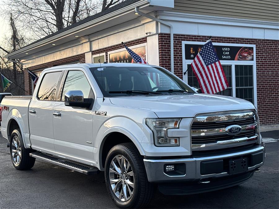 2016 Ford F-150 4WD SuperCrew 145" Lariat, available for sale in Canton, Connecticut | Lava Motors. Canton, Connecticut 2016 Ford F-150 4WD SuperCrew 145" Lariat, available for sale in Canton, Connecticut | Lava Motors. Canton, Connecticut