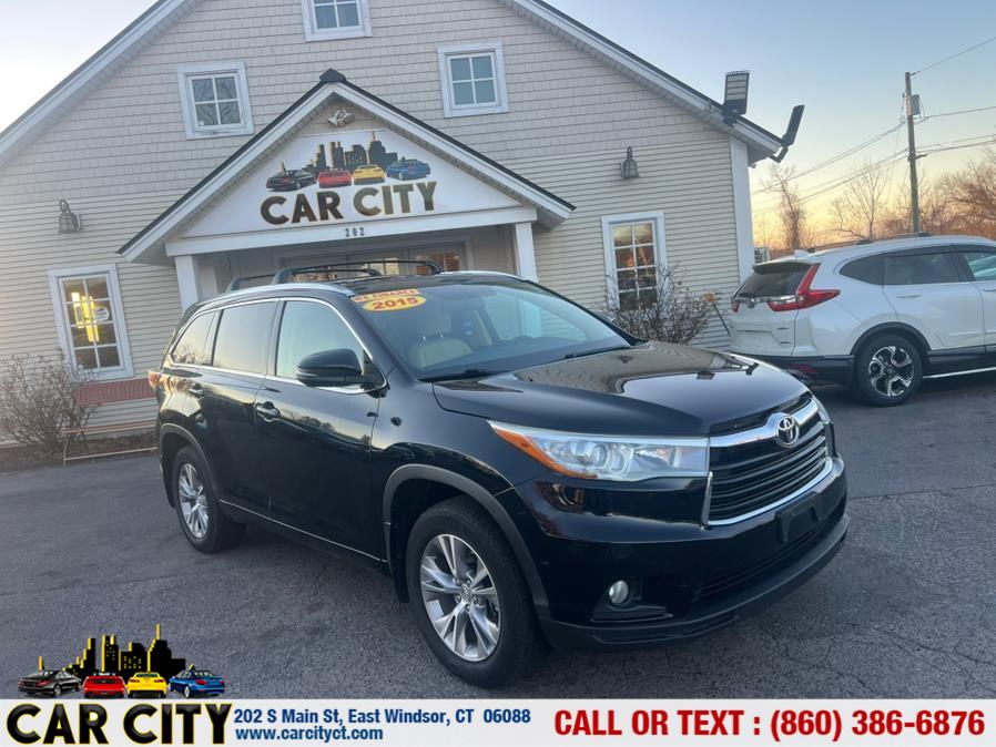 2015 Toyota Highlander AWD 4dr V6 XLE (Natl), available for sale in East Windsor, Connecticut | Car City LLC. East Windsor, Connecticut 2015 Toyota Highlander AWD 4dr V6 XLE (Natl), available for sale in East Windsor, Connecticut | Car City LLC. East Windsor, Connecticut