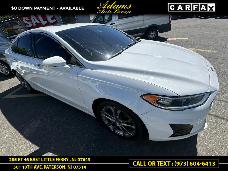 2019 Ford Fusion SEL FWD, available for sale in Paterson, New Jersey | Adams Auto Group. Paterson, New Jersey 2019 Ford Fusion SEL FWD, available for sale in Paterson, New Jersey | Adams Auto Group. Paterson, New Jersey