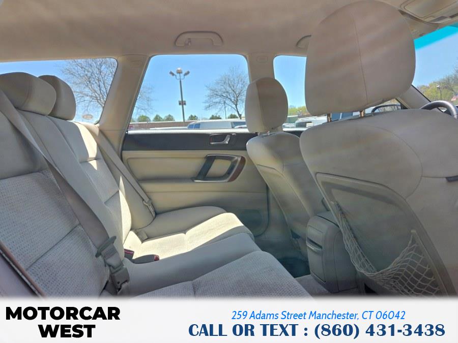 2005 Subaru Legacy Wagon (Natl) Outback 2.5i Auto, available for sale in Manchester, Connecticut | Motorcar West. Manchester, Connecticut 2005 Subaru Legacy Wagon (Natl) Outback 2.5i Auto, available for sale in Manchester, Connecticut | Motorcar West. Manchester, Connecticut