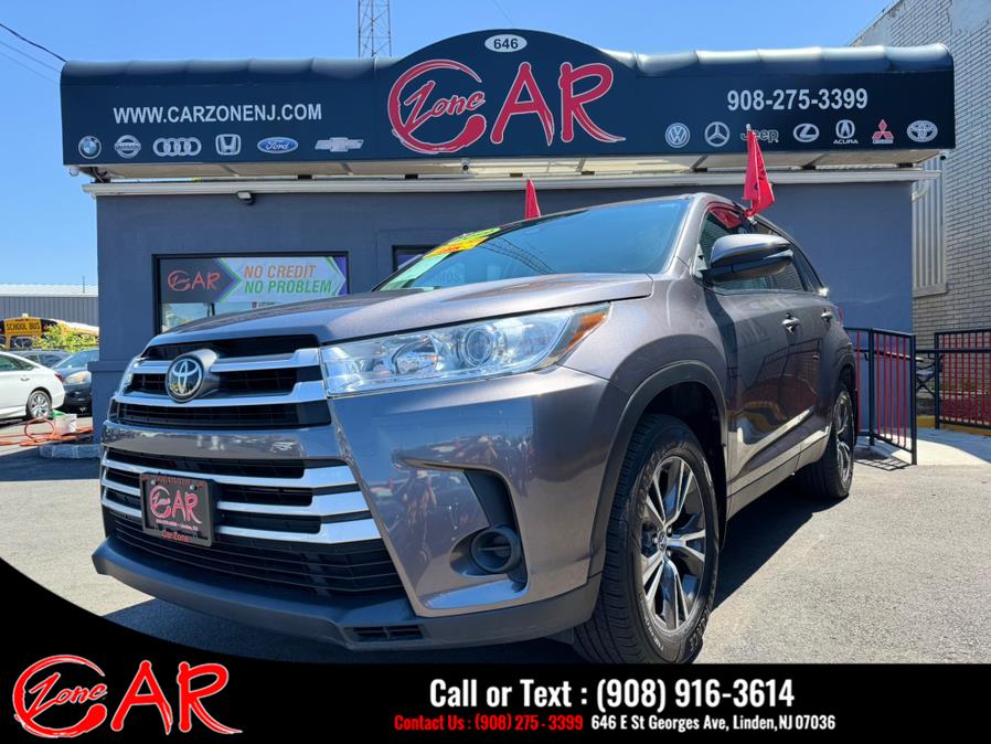 2019 Toyota Highlander LE Plus V6 AWD (Natl), available for sale in Linden, New Jersey | Car Zone. Linden, New Jersey 2019 Toyota Highlander LE Plus V6 AWD (Natl), available for sale in Linden, New Jersey | Car Zone. Linden, New Jersey