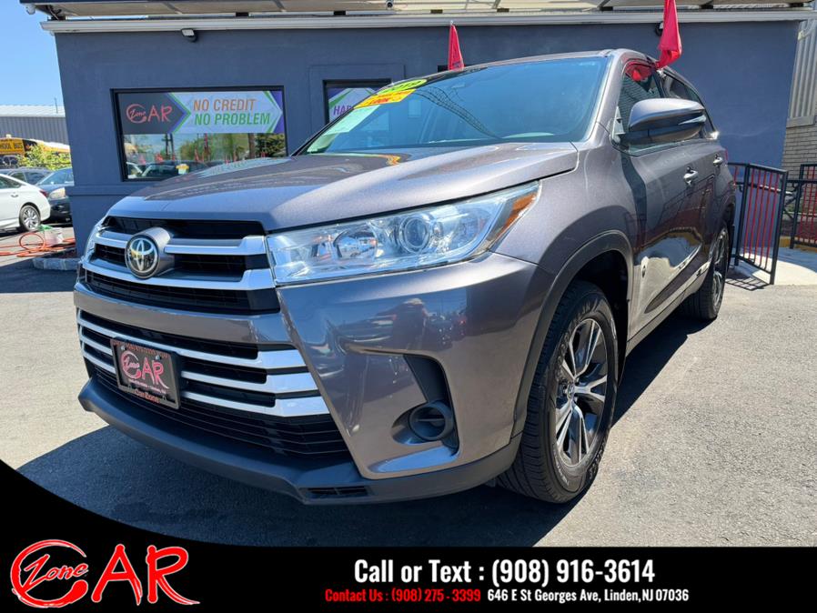 2019 Toyota Highlander LE Plus V6 AWD (Natl), available for sale in Linden, New Jersey | Car Zone. Linden, New Jersey 2019 Toyota Highlander LE Plus V6 AWD (Natl), available for sale in Linden, New Jersey | Car Zone. Linden, New Jersey