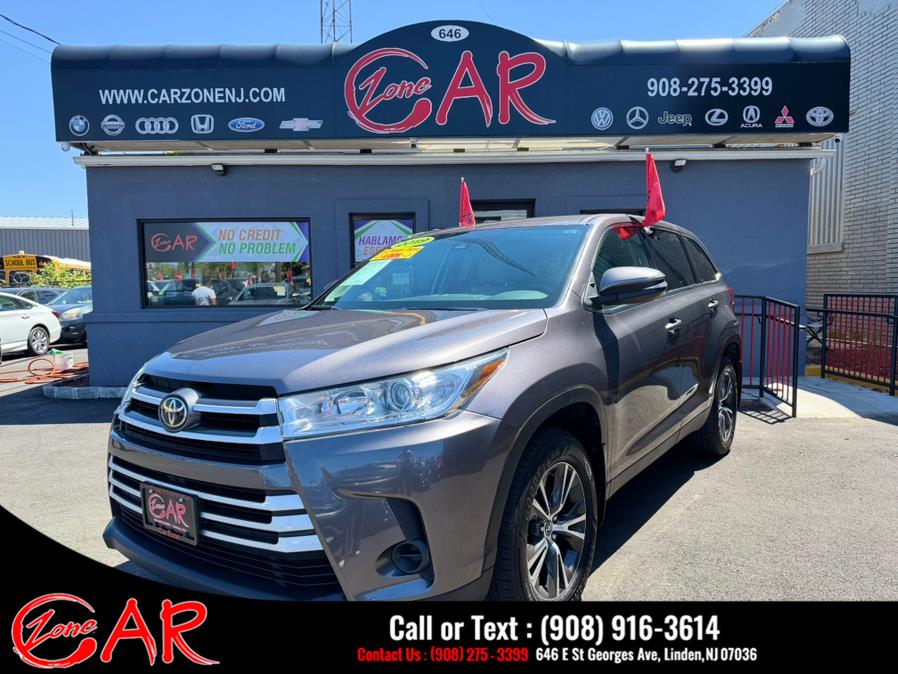 Used 2019 Toyota Highlander in Linden, New Jersey | Car Zone. Linden, New Jersey