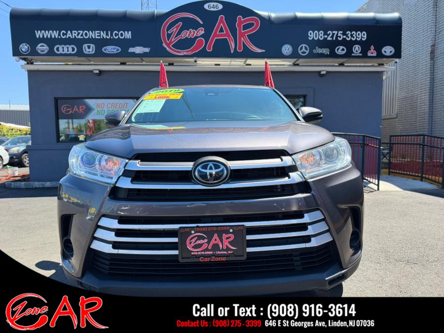 2019 Toyota Highlander LE Plus V6 AWD (Natl), available for sale in Linden, New Jersey | Car Zone. Linden, New Jersey 2019 Toyota Highlander LE Plus V6 AWD (Natl), available for sale in Linden, New Jersey | Car Zone. Linden, New Jersey