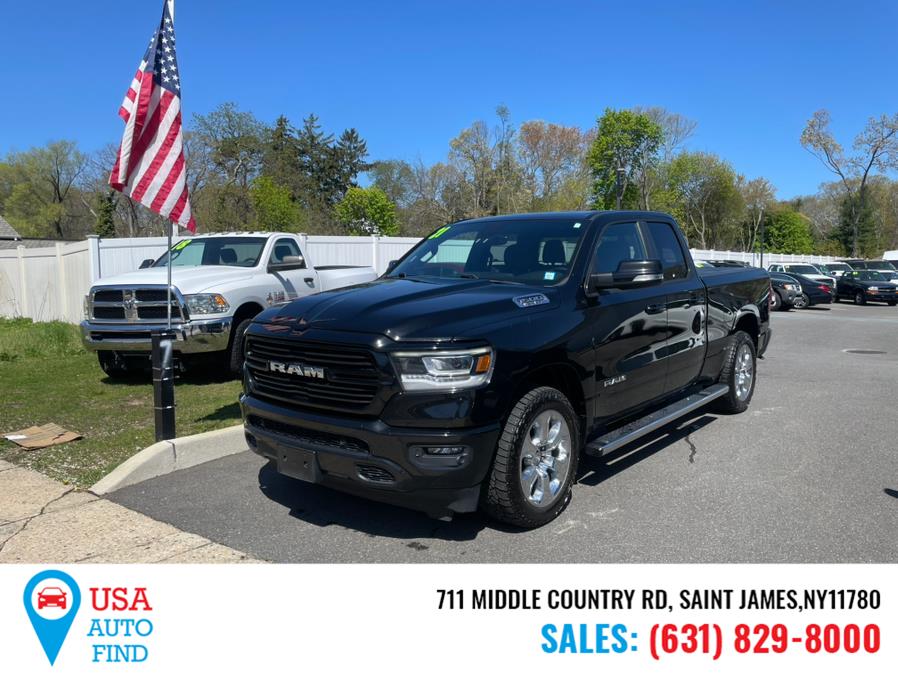 2021 Ram 1500 Big Horn 4x4 Quad Cab 6''4" Box, available for sale in Saint James, New York | USA Auto Find. Saint James, New York 2021 Ram 1500 Big Horn 4x4 Quad Cab 6''4" Box, available for sale in Saint James, New York | USA Auto Find. Saint James, New York