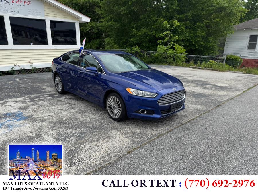 2016 Ford Fusion 4dr Sdn Titanium FWD, available for sale in Newnan, Georgia | Max Lots of Atlanta LLC. Newnan, Georgia 2016 Ford Fusion 4dr Sdn Titanium FWD, available for sale in Newnan, Georgia | Max Lots of Atlanta LLC. Newnan, Georgia