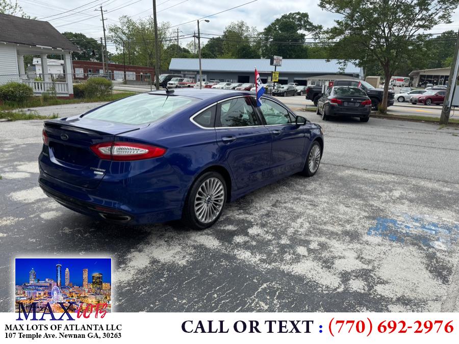 2016 Ford Fusion 4dr Sdn Titanium FWD, available for sale in Newnan, Georgia | Max Lots of Atlanta LLC. Newnan, Georgia 2016 Ford Fusion 4dr Sdn Titanium FWD, available for sale in Newnan, Georgia | Max Lots of Atlanta LLC. Newnan, Georgia